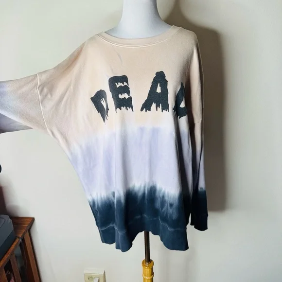 Wildfox Drop Dead Road Trip Tie Dye Sweatshirt - Picture 3 of 10